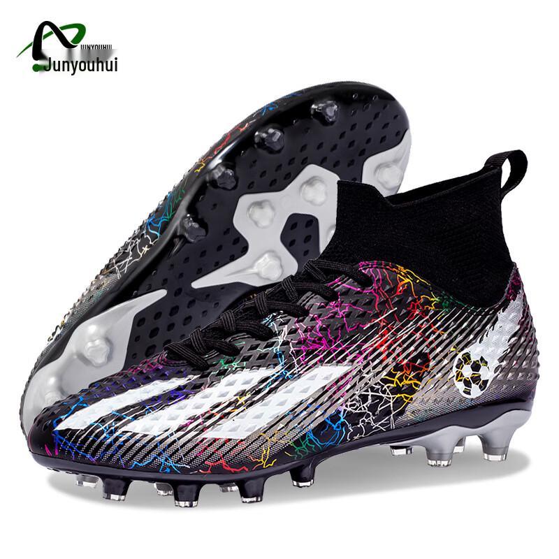 JunYouHui Unisex Youth AG Soccer Cleats 38
