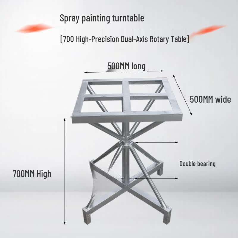 Xiungxiong Durable 360-Degree Rotating Industrial Work Platform 50x50x70 CM