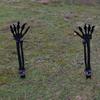 Halloween Skeleton Stake Decorations Creepy Skull Hand Arm with Stakes Realistic Skeleton Bone Model for Outdoor Yard Garden Lawn Decor