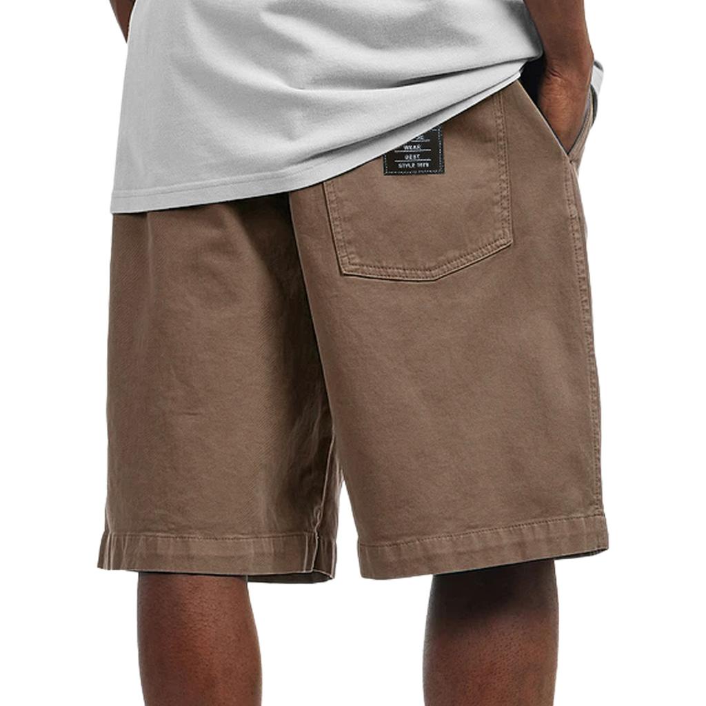 Men's Cargo Shorts Men's Elastic Waist Outdoor Sports Shorts