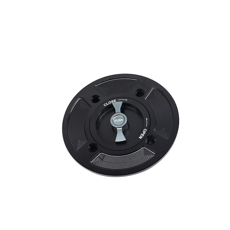 The SH-L6007 is a high-quality, durable aluminum alloy fuel tank cap designed for motorcycle modifications.