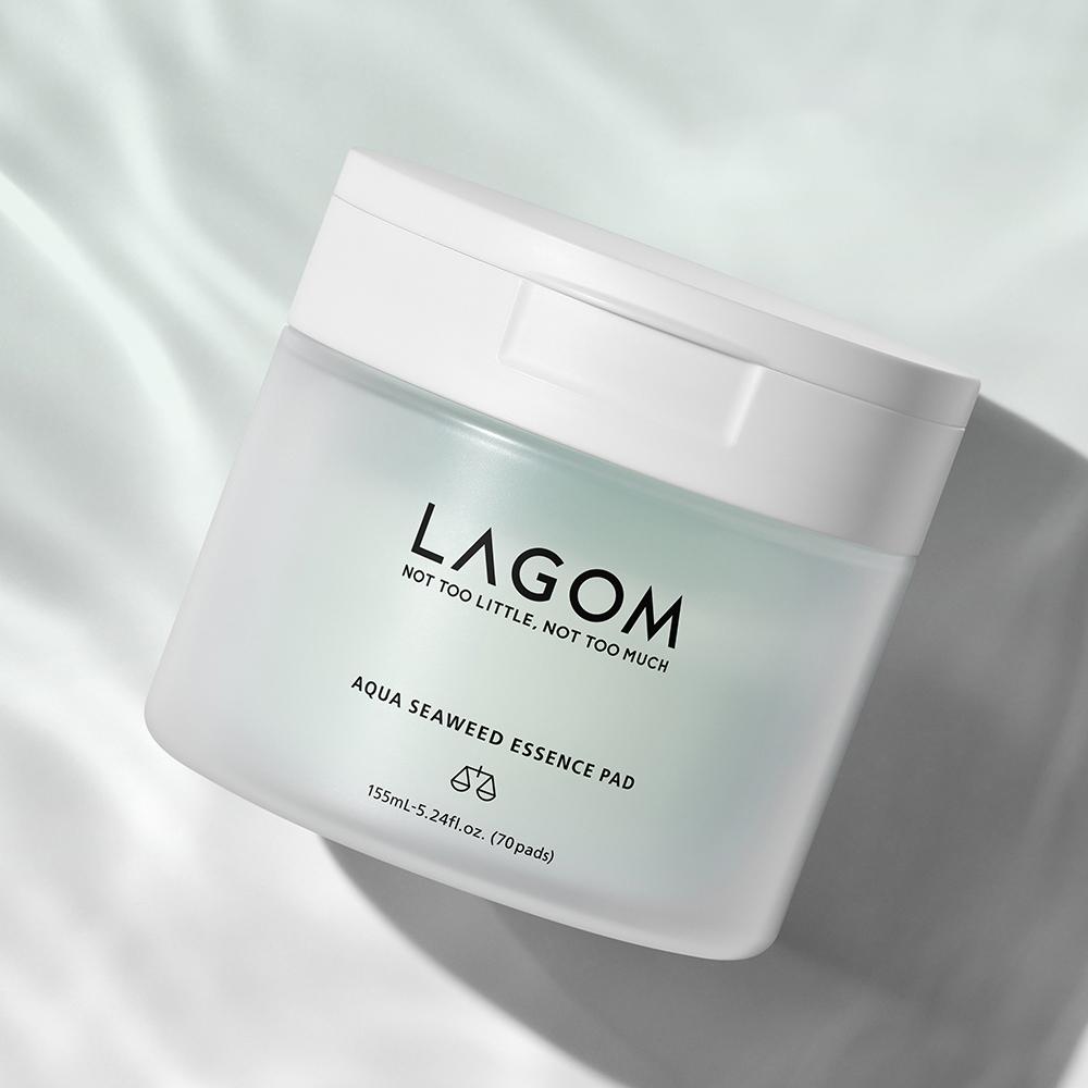 LAGOM Aqua Seaweed Essence Pad 155ml 70EA