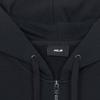 MLB Loose Solid Color Hooded Sweatshirt With Drop Shoulder Unisex sweatshirt 3ATRB0161-50BKS