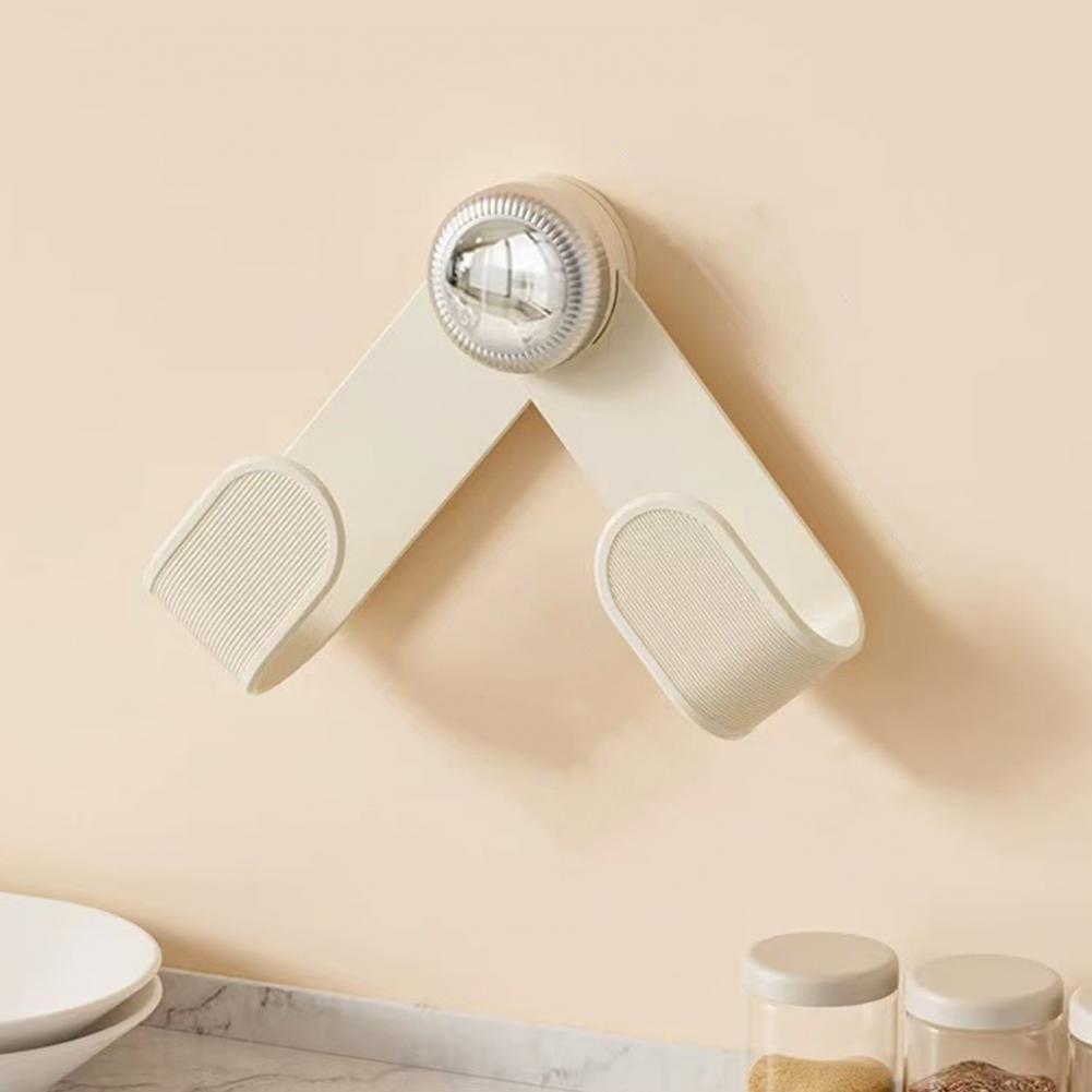 Rotating Pot Lid Holder High-quality Pot Lid Rack Adjustable Suction Cup Pot Lid Holder for Wall Hanging Storage Easy