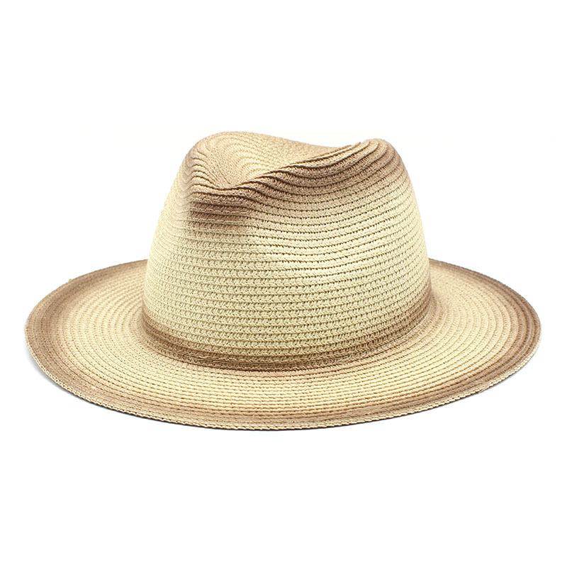 Spring And Summer Men And Women British Wind Spray Paint Jazz Straw Hat Outdoor Travel Sun Hat Czy-056