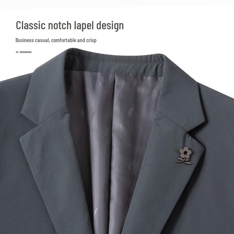 MONTAGUT Men's Lightweight Comfort Suit Jacket