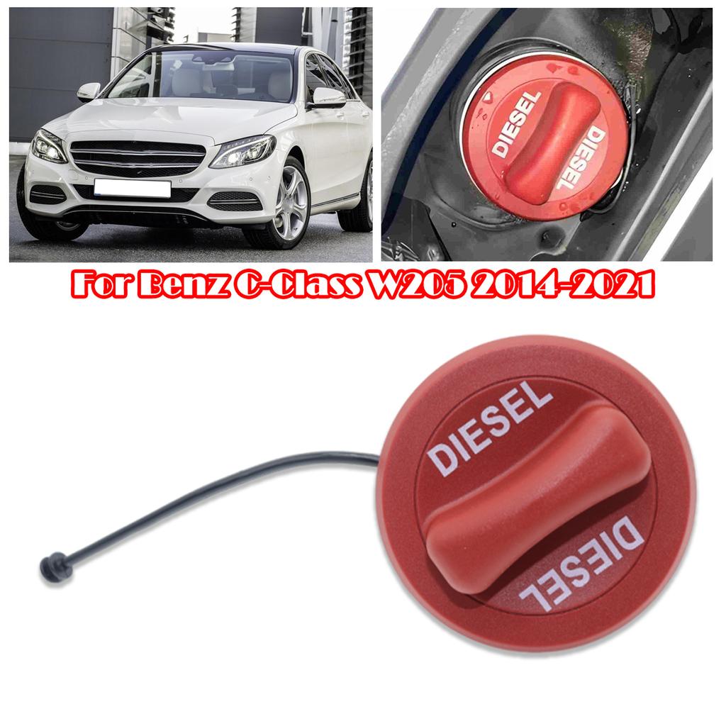 For Benz C-Class W205 2014-2021 Car Diesel Fuel Tank Filler Cap Cover C160 C180 C200 C220 C250 C300 C450 A2224700005 A2224700105