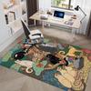 Cartoon cat pattern Floor Mat Rectangle Anti-slip Home Soft Badmat Front Door Indoor Outdoor Mat Welcome Doormat
