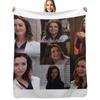 Amelia Shepherd Large Collage Designed for Blankets Throw Blanket All Season Lightweight Soft Blanket for Bed
