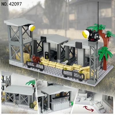 DIY Century Militärfestungsbaukasten - Kreatives Kommandomodell, ideal für Weihnachten, Halloween, Thanksgiving, Geburtstagsgeschenke