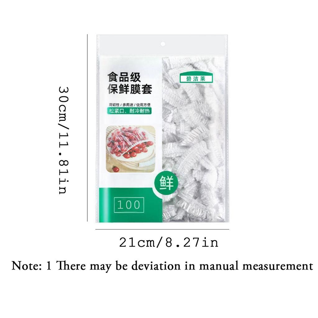 Disposable plastic wrap cover antibacterial food grade special isolation smell insurance with elastic mouth kitchen dish cover