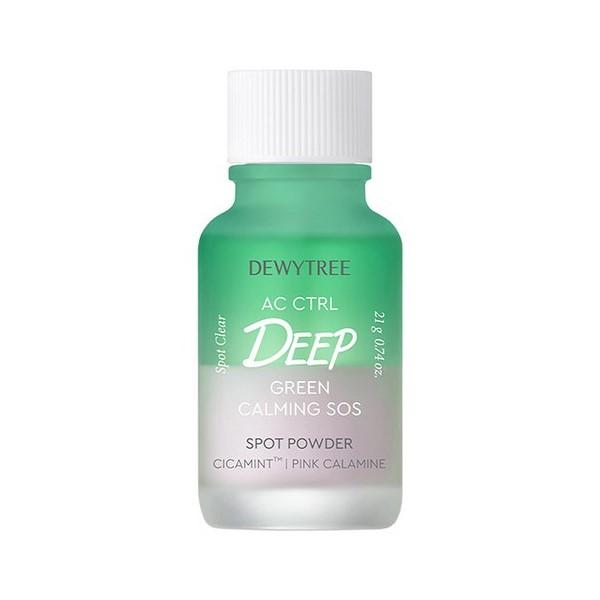 DEWYTREE AC Control Deep Green Calming SOS Spot Powder, 21g