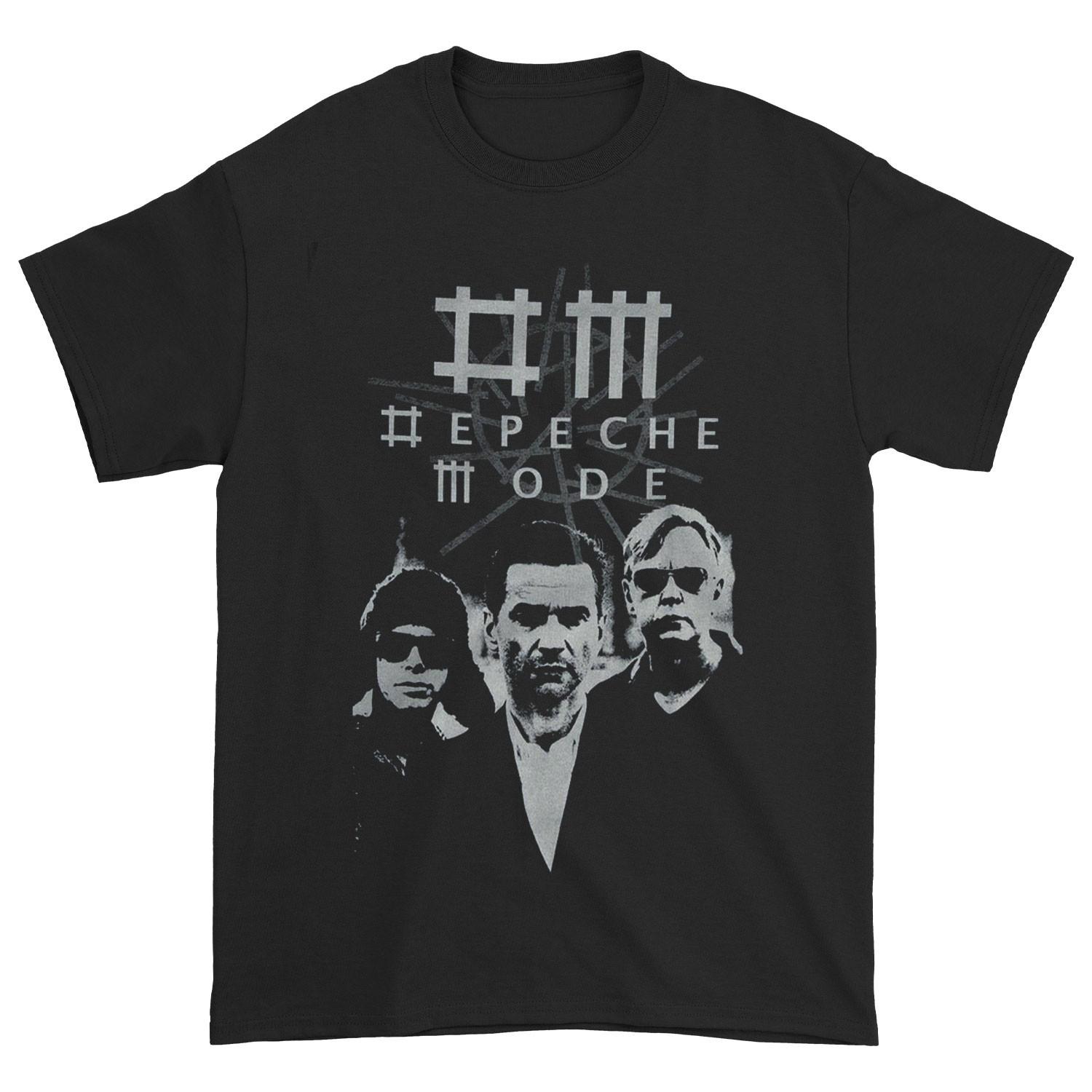 Men s Depeche Mode Group T-shirt Medium Black S