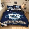 Custom Como Bedding Quilt Set Quilt Cover Pillowcase Home Decoration Birthday Gift (1 * duvet cover + 2 * pillowcase, without core)