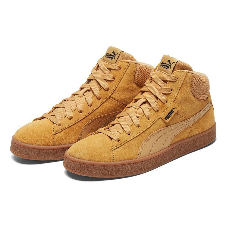 Puma 1948 Mid Fashion Simple Durable High-Top Sneakers Unisex Sneakers Brown 359138-20