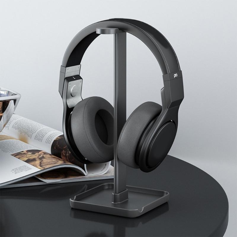 MultiFunctional Desktop Organizers Headphone Stand With Storage Tray And Secure Phone Holder For Headsets Display
