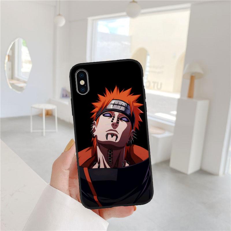 LO80 Pain Akatsuki NARUTO Soft Shell Phone Case for Redmi Note 13 14 Pro+ Plus A3 A3X 13X 13C 13R 14S 14C 14R