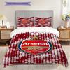 "Arsenal Emblem Vibrant Background" Bedding (1 * duvet cover + 2 * pillowcase, without core) 2DFlat Christmas birthday gift Soft and comfortable