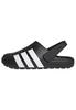 Adidas Adilette Clog Sports Sandals, Unisex Adult, NRB35, Core Black/Footwear White/Core Black (JQ8058), Size 23.5cm