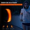 USB LED Luminous Night Running Cycling Armband Bransoletka Night Glow Odblaskowy Pas Bezpieczeństwa Outdoor Sports Fluorescencyjna Opaska Na Ramię