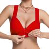 Plus Size Front Closure Sports Bra For Women Push Up Comfortable Seamless