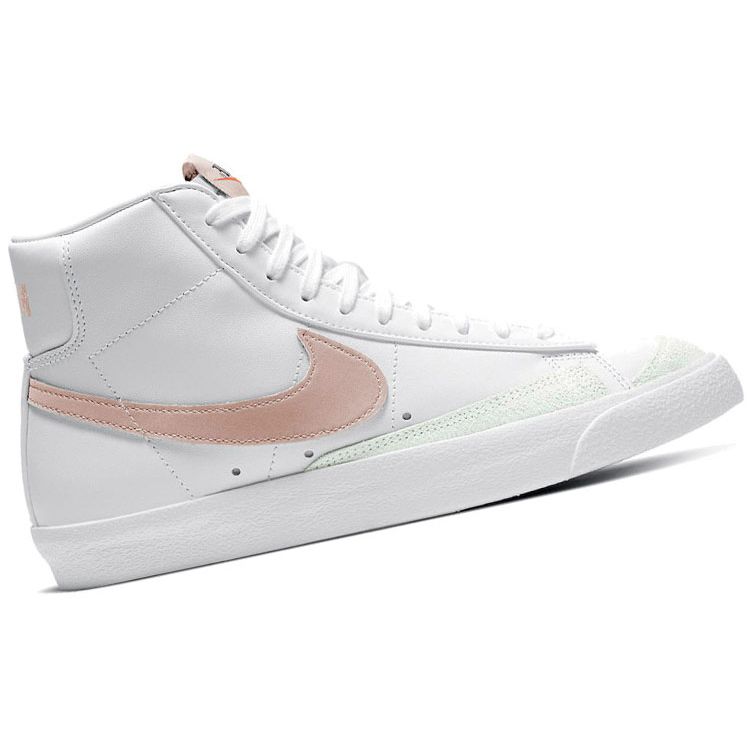 Nike Kadın Blazer Mid 77 Vintage Beyaz Pembe Oxford Kadın Spor Ayakkabı Siyah Summit-White CZ1055-118