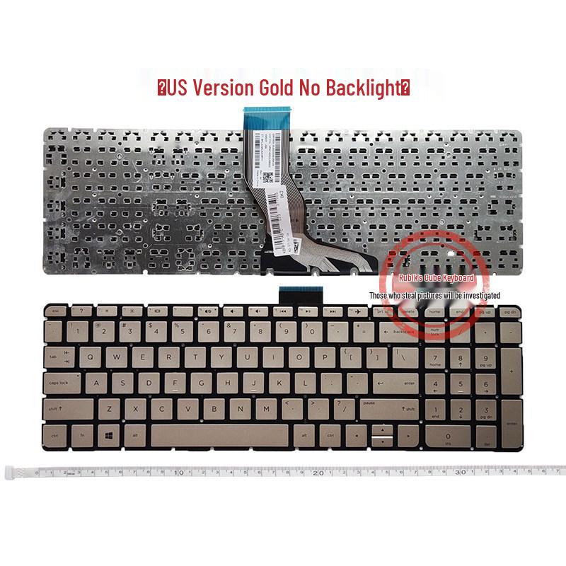 Compatible Keyboard for HP 15-AE, 15-AX, 15-ak002, ak085, ak030, ak011, ak012, and M6-W Models
