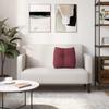 Back Cushion Burgundy 45 x 24 x 50 cm Fabric