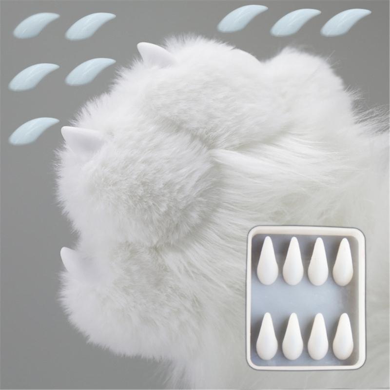 Sturdy Silicone Mold for Crafting Unique Devil Horns and Beast Claw Designs Portable for Craft Projects Supplies