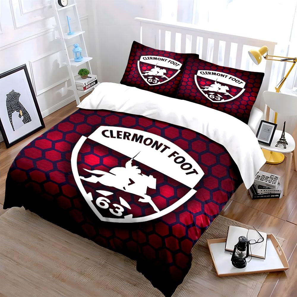 "Clermont Foot 63 Bedding Set" Bedding Duvet Cover Set Duvet Cover Pillowcases  (1 * Duvet Cover 2 * Pillowcases, without duvet insert)