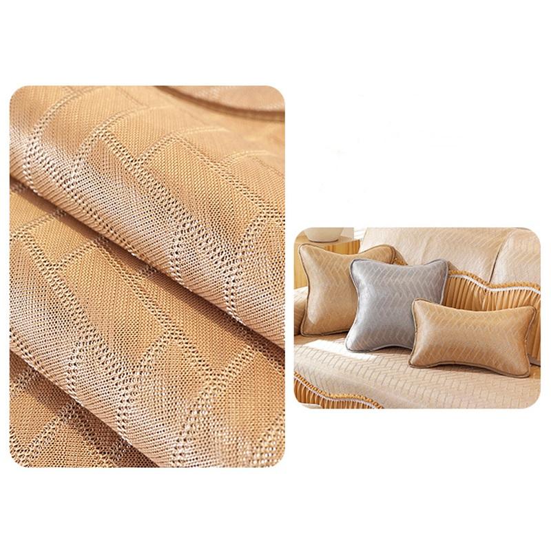 Ice Silk Sofa Cover Summer Seat Cushion Non Slip Sofa Mat Cooling Pad Protector For Hot Weather Stylish Sofa Throw For Living Room Use
