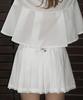 RONRON Baby Pleated Pantskirt White