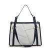 New textured big bag fashionable personalized shoulder messenger bag large capacity handbag tote bag women's bag