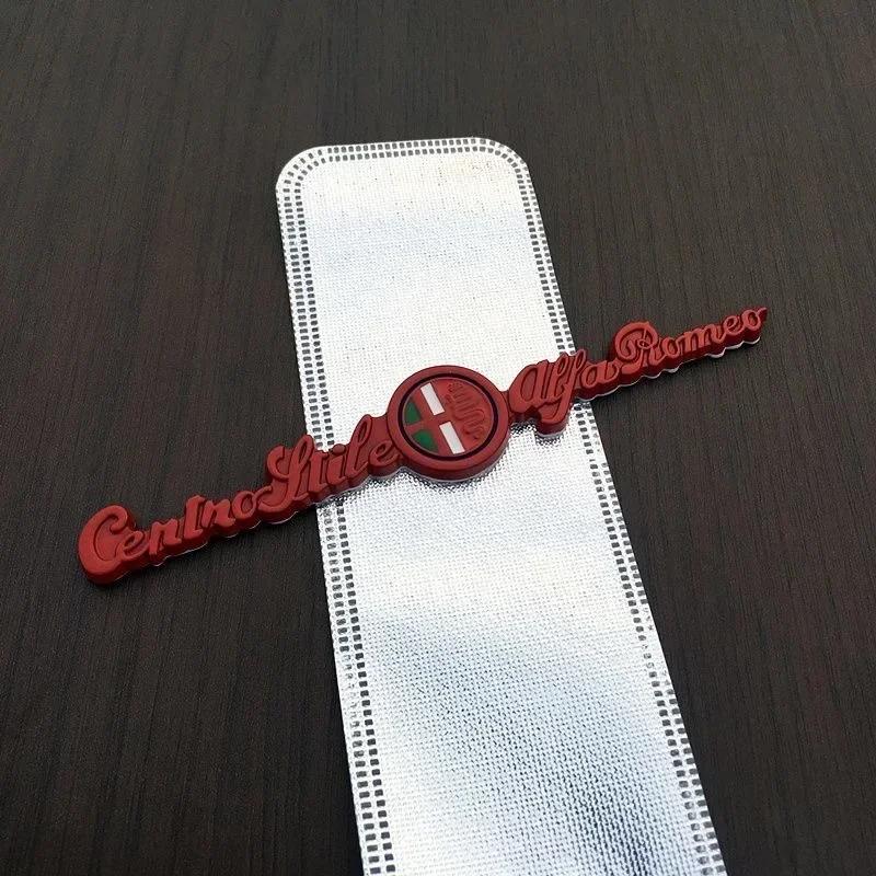 Metal Car Styling Rear Trunk Badge for Alfa Romeo 147 155 156 159 Mito Giulia GT Giulietta Auto Body Sticker Emblem Accessories zq1