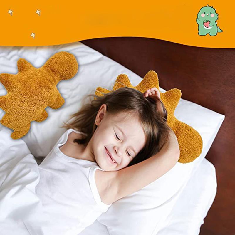 

Детские развивающие игрушки Подарки на день рождения Мягкая подушка в виде динозавра с наггетсом Мягкая игрушка в виде динозавра Курица Кукла Игрушки as the picture