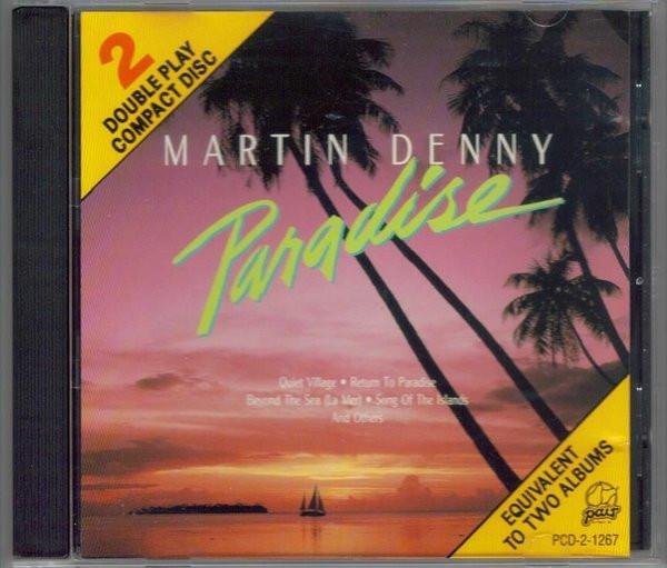 

CD MARTIN DENNY - Paradise PCD21267 Пара пластинок, C 1990 Япония Джаз Б/у