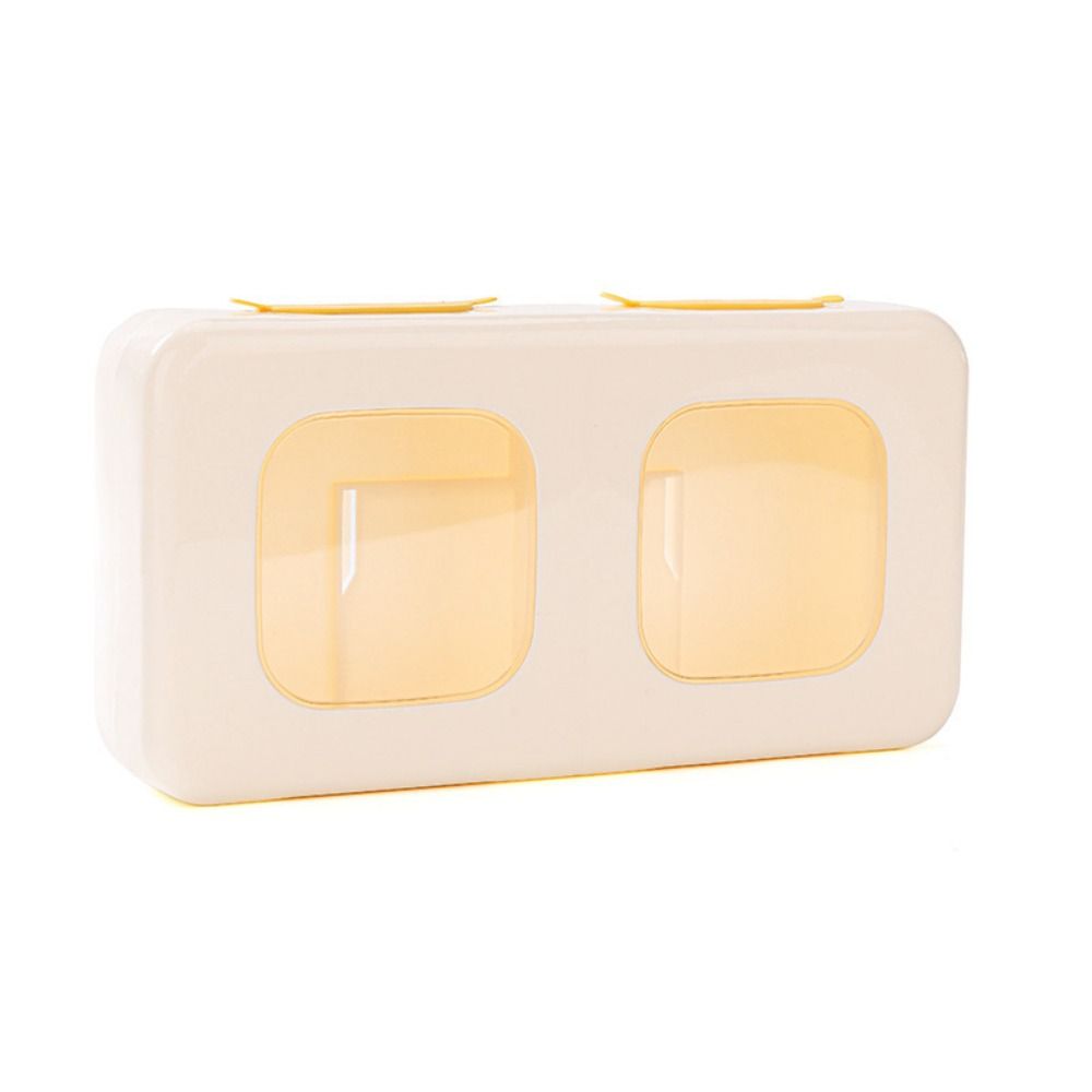 Plastic Plastic Wrap Storage Box Soft Rubber Top Cover Earmuff and Hood Storage Box Bathroom