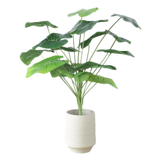 Flori Artificiale Plante Copac Frunze Mari Aspect Realist Textură Fină