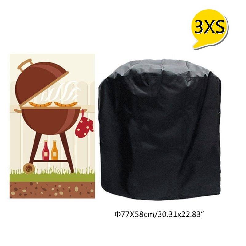 Capa para Churrasqueira Capa para Churrasqueira a Gás para Exterior Resistente a UV e Desbotamento Impermeável com Tiras Ajustáveis para Mais Churrasqueiras