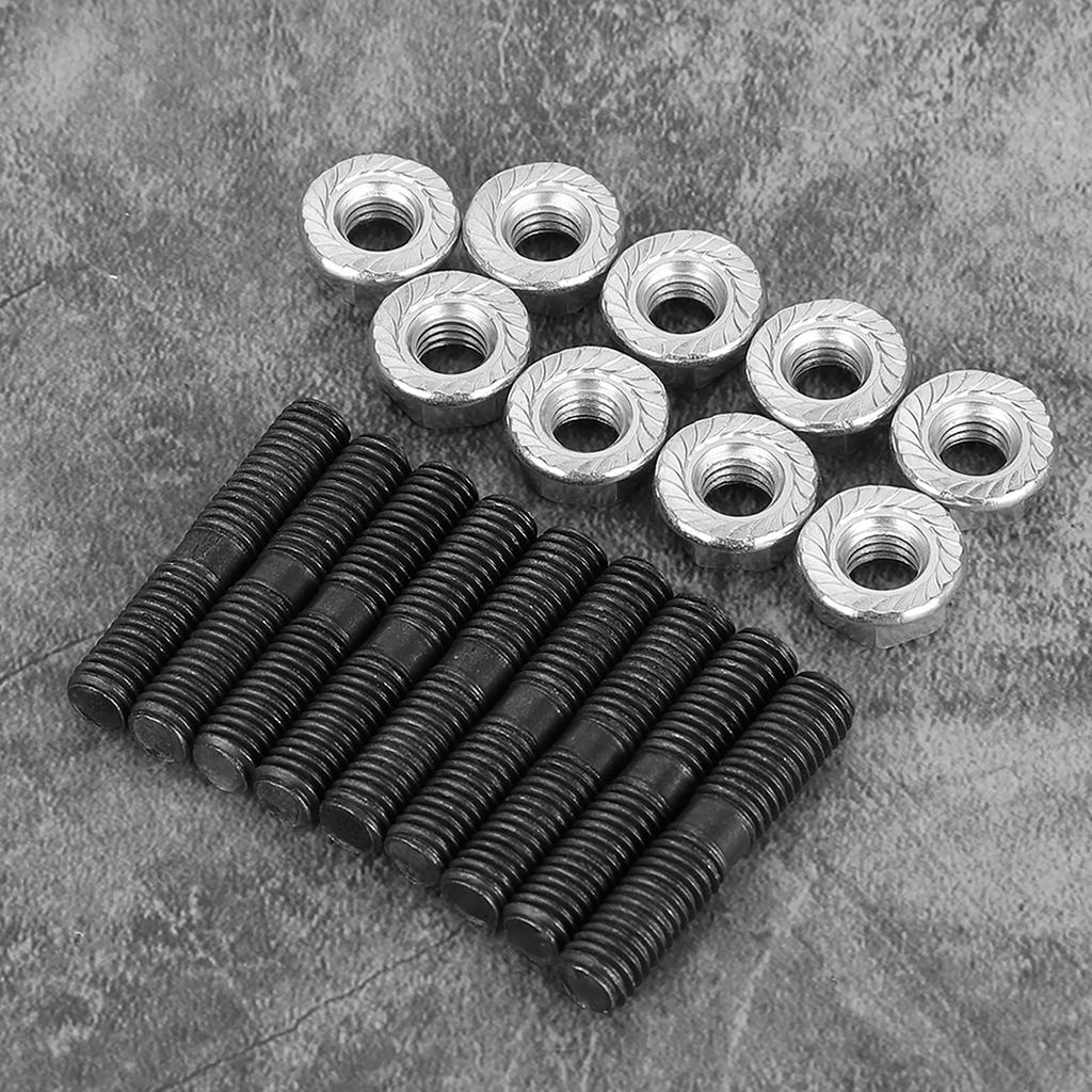 9 Stück Turbobolzen + Sicherungsmutter Passend für S13 S14 S15 SR20 CA18