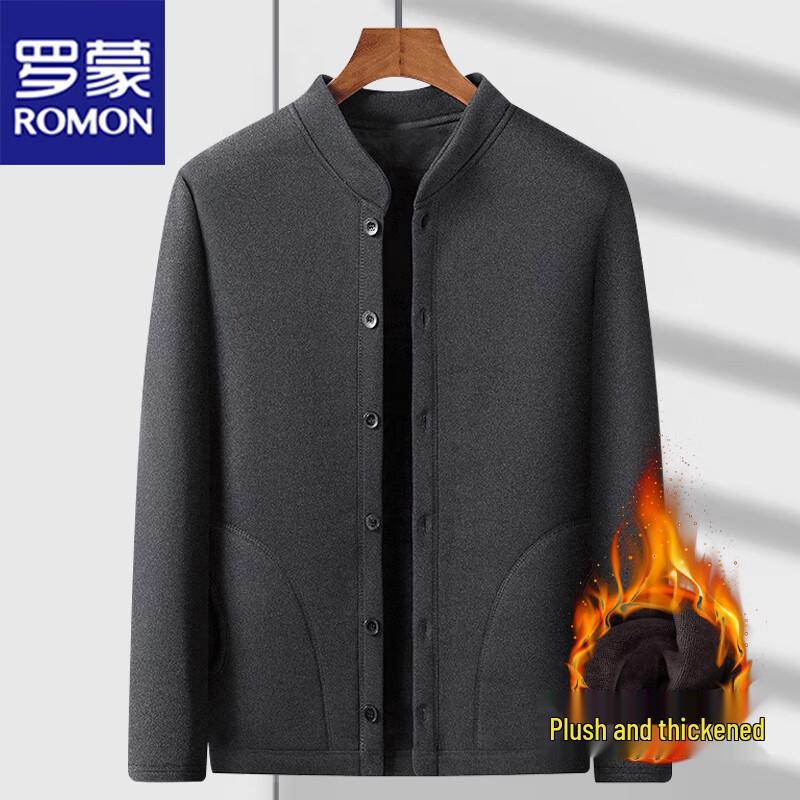 

ROMON Men s Fleece Lined Knit Jacket 2XL