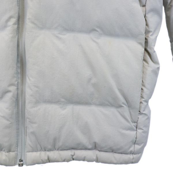 Uniqlo Seamless Down Jacket M Ivory 311-400511 Men's Used