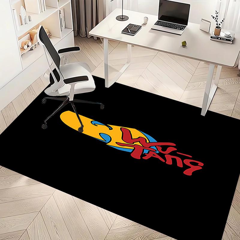 Wu-T-TANG Clans Print Area Rug - Soft,Washable Non-Slip Indoor Mat,Living Room,Home Office Decorative Rug