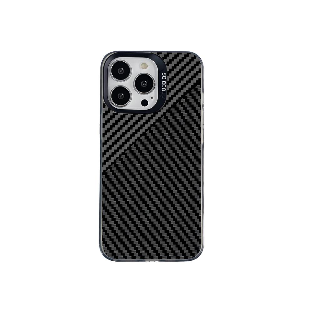 Foreign trade hot-selling UV painted carbon fiber pattern iPhoneAIR mobile phone case cool personality Apple 17 protective case