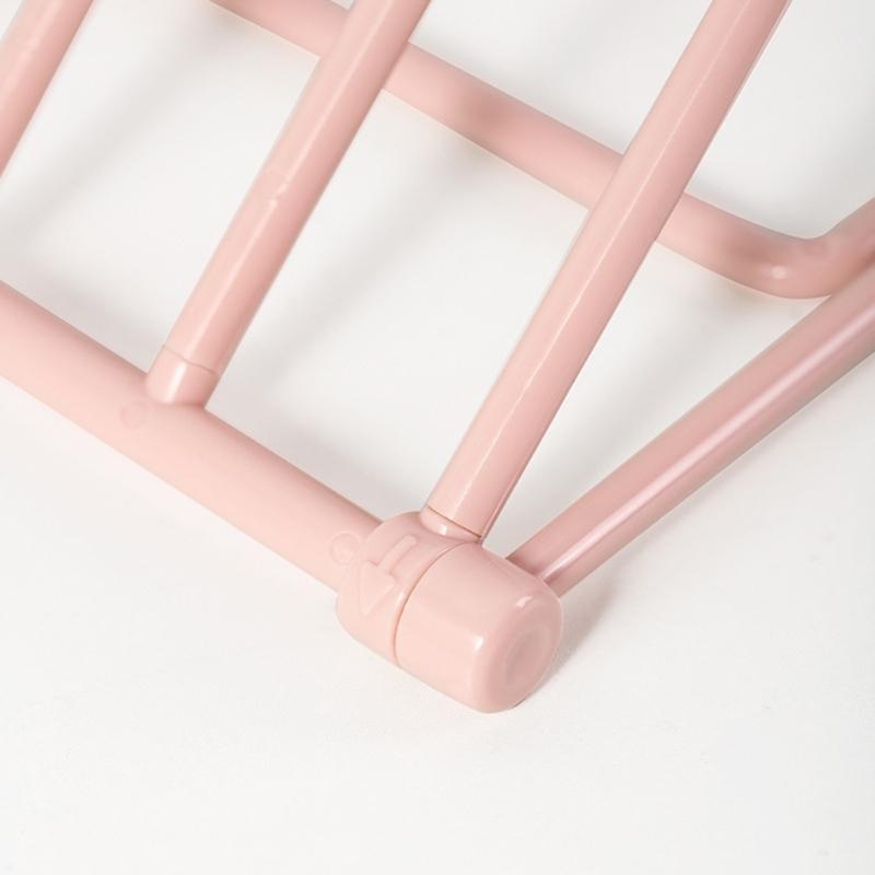 Hair Accessories Foldable Display Rack Multifunctional Women Headband Desktop Storage Rack Vertical Display Shelf Decors