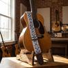 Leather Guitar Strap Acoustic Bass Strap  Bass Acoustic Electric Guitar Ukulele Instruments