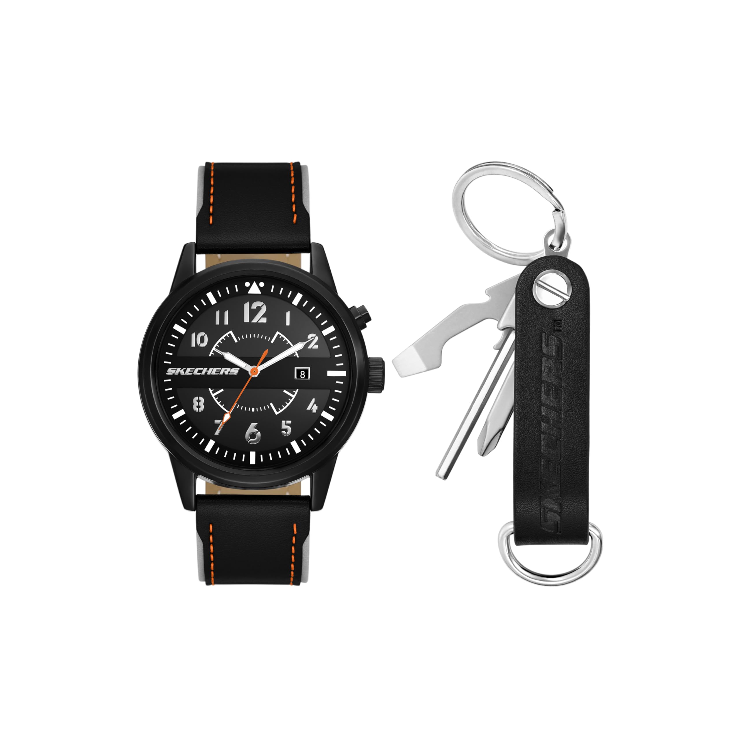 

Skechers SETS SR8505 Black Men s Watch, чёрный