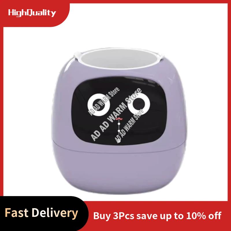 

AD23-AI Pet Flowerpot Planting Robot 7 Smart Sensors Smart Planter Plant Time Temperature Display Flower Pots фиолетовый