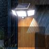 Solar Lights Outdoor Waterproof With Remote Motion Sensor 2500 LM Waterproof Lamp 3-Heads Outdoor Solar Yard Lights For Outside