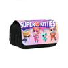 Astuccio per Bambini Superkitties a Doppio Scomparto per Studenti delle Elementari